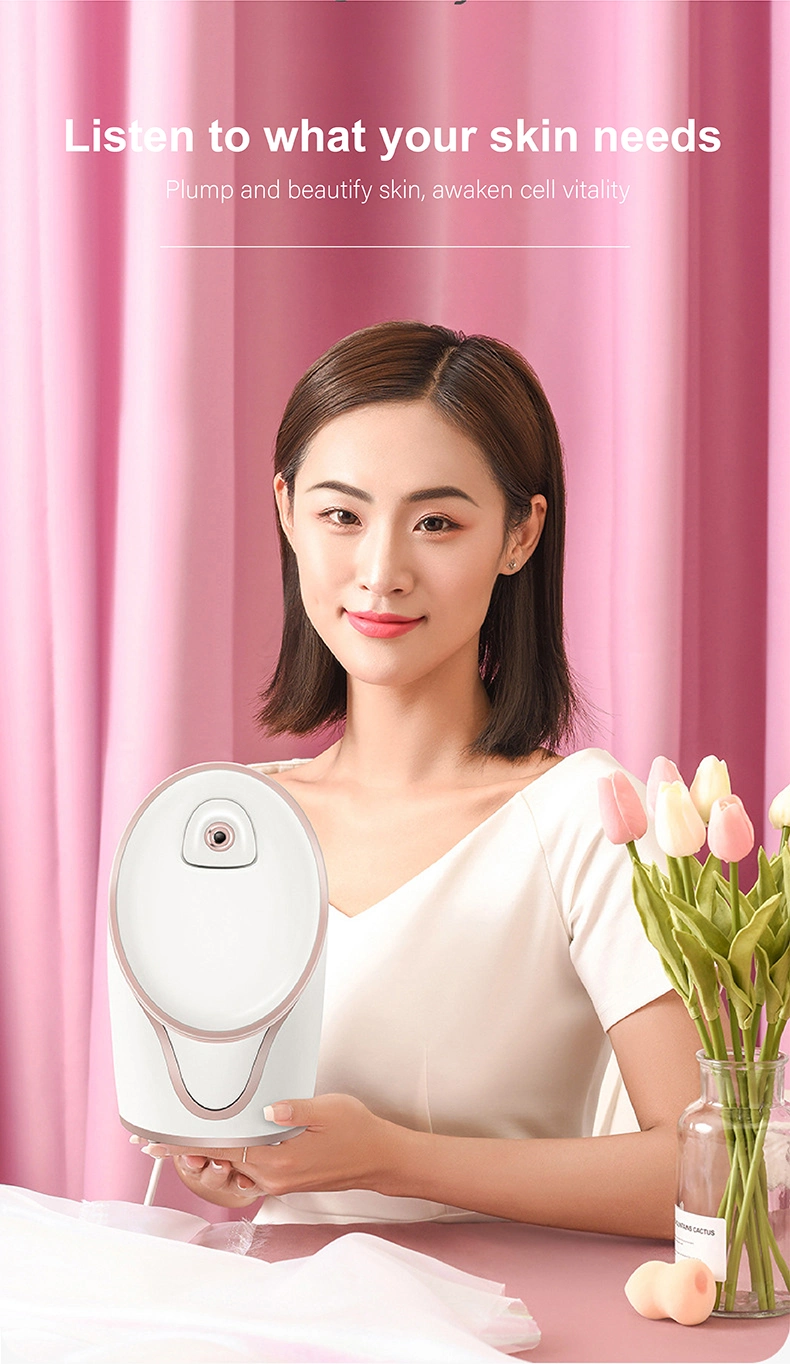 Face SPA Equipment Hot Steam Home Use Portable Nano Ionic Facial Steamer