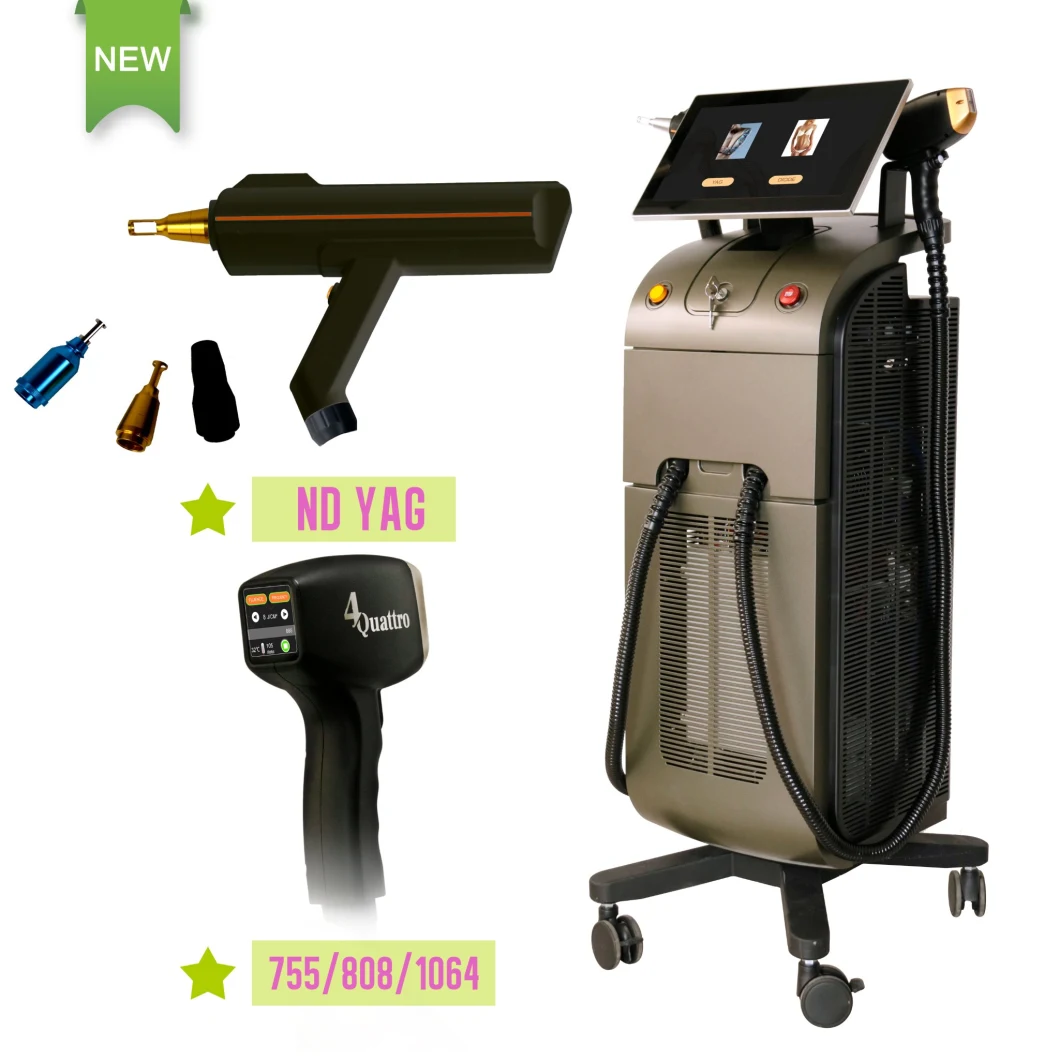 Promotion IPL ND YAG Laser Titanium XL Ice Laser /Laser 808 Diode Laser Hair Removal Machine /755 808 1064 Depilation 808nm Diode Ice Platinum Depilation Laser