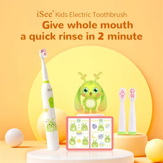 Electric Toothbrush Rechargeable Toothbrush DIY Stickers for Kids