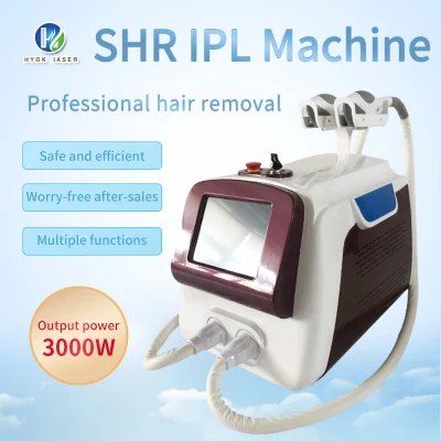 Two Handles portable IPL Hair Removal Skin Reuvenation Multifunctional Aesthetics Device