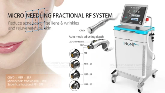 Facial Beauty RF Microneedle Device Hot Sale Portable Radio Frequency Microneedling
